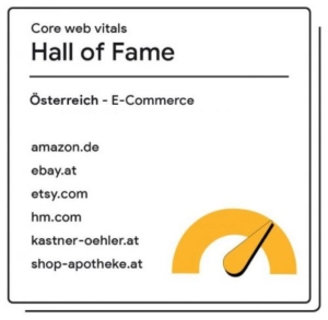 Hall of Fame KÖ Kastner & Öhler bei Google Hall of Fame-Auszeichnung