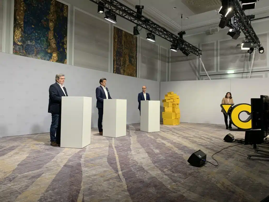 Paneldiskussion beim virtuellen Kundenevent der Österreichischen Post AG