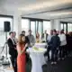 Gäste bei ACL Open House in Wien – Büroeröffnung und Networking