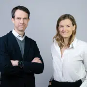 Geschäftsführung Bernhard Erkinger (links) und Clarissa Lehner (rechts)