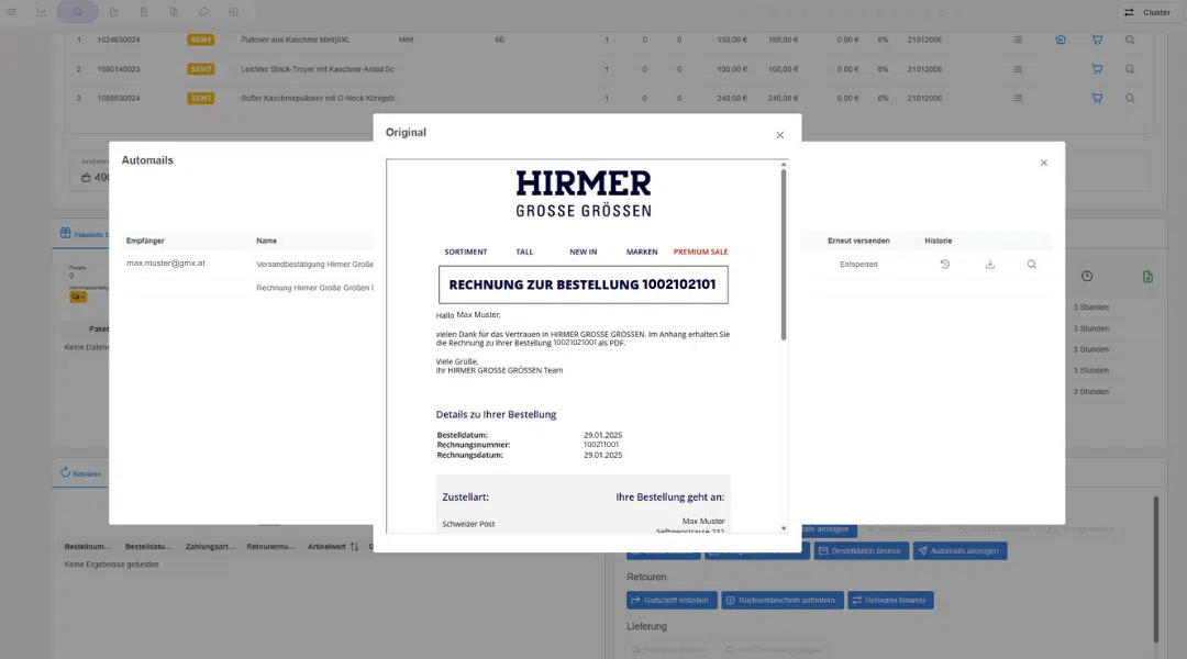 Hirmer_Mailing Modul