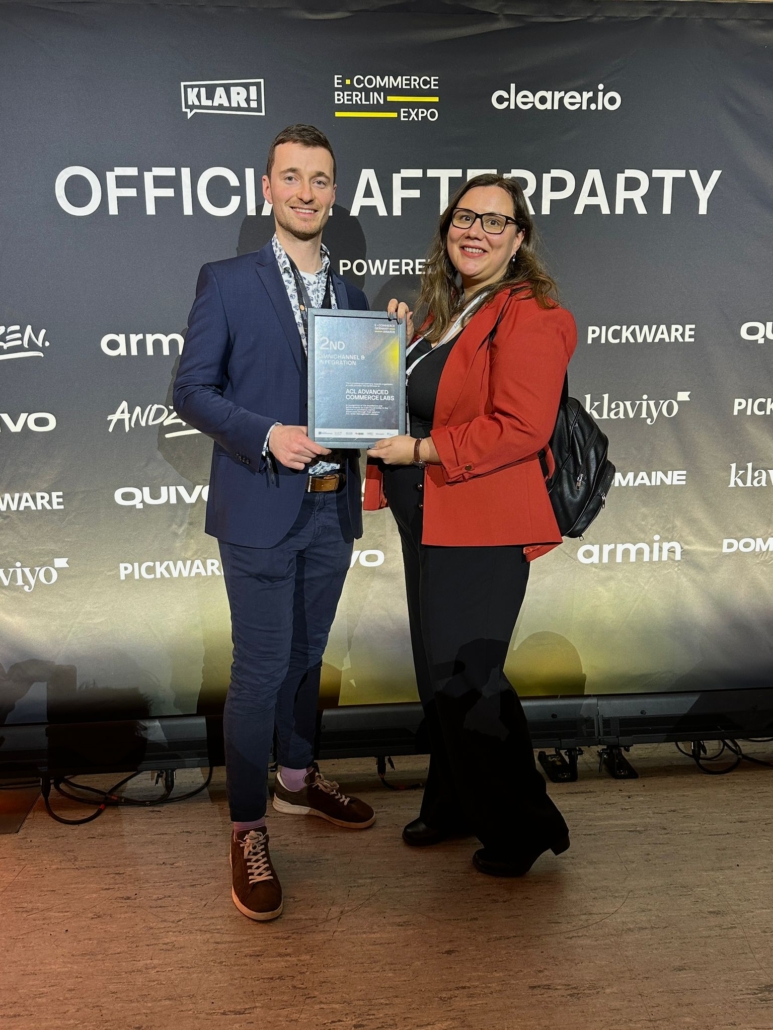 E-Commerce Germany Award zweiter Platz beim E-Commerce Germany Award 2026