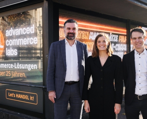 ACL Geschäftsführung vor der Werbekampagne am Burgring