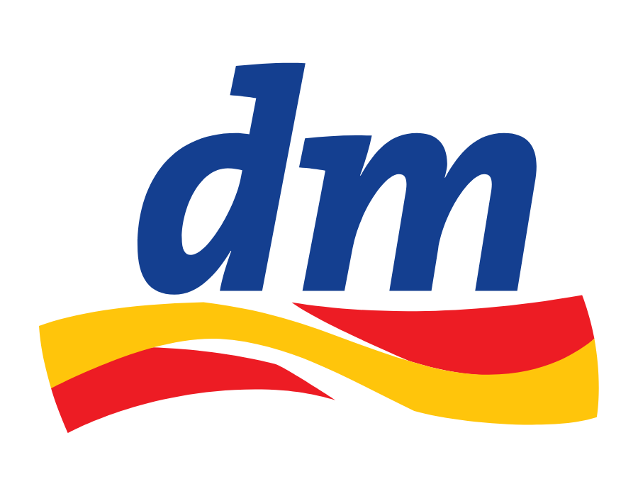 Logo dm drogerie markt im Format 900x700px