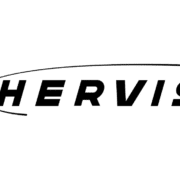 Hervis Logo in Schwarz
