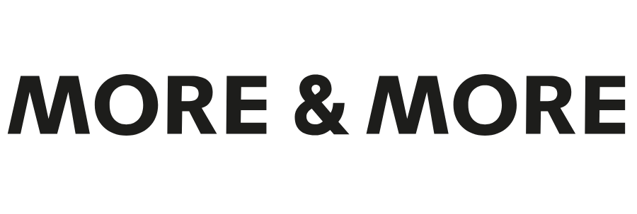 Logo MORE & MORE im Format 900x500px